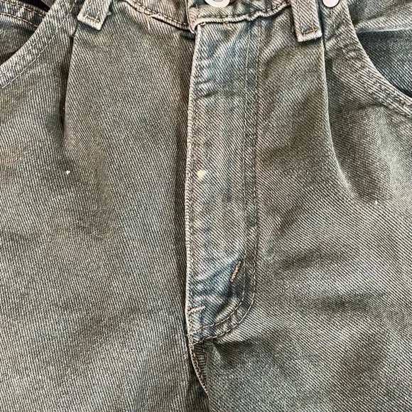 Vintage 90’s Levi’s Silvertab Men’s Olive Baggy Grunge Skate Jeans SZ 30x32 USA
